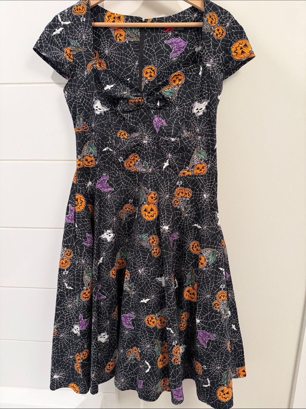 Hell Bunny 50s style Halloween dress